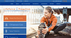 Desktop Screenshot of lifeforceproactive.com